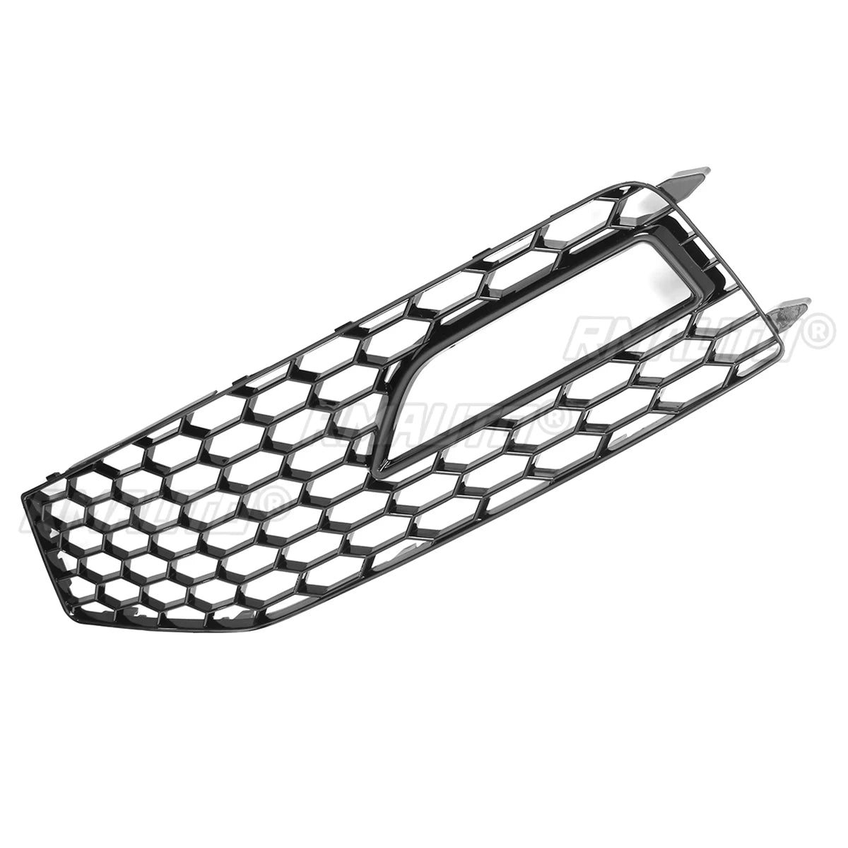 Gloss Black Front Fog Grille Set – Audi A4 B8.5 / S4 S-Line (2013–2015)
