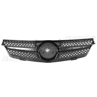 Gloss Black W209 Diamond Style Grill Grille Car Front Bumper Grille for Mercedes for Benz CLK 320 500 W209 2003-2009