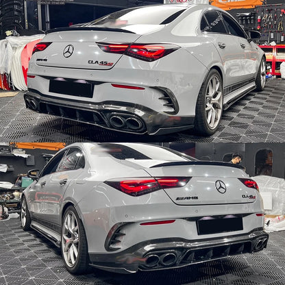 Mercedes CLA45 AMG W118 Carbon Fiber Rear Diffuser (2019–2024)