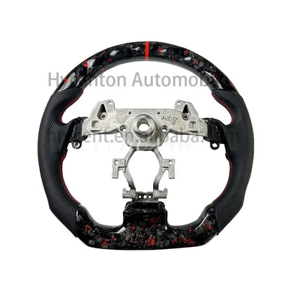 Infiniti G37 (2008–2017) Forged Carbon Fiber Steering Wheel – Perforated Leather