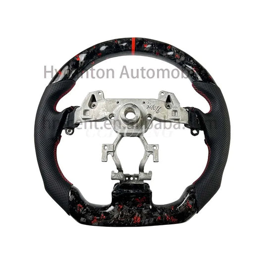 Infiniti G37 (2008–2017) Forged Carbon Fiber Steering Wheel – Perforated Leather