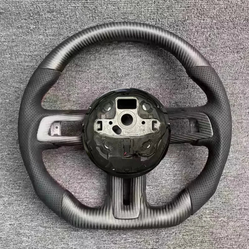 Ford Mustang GT (2015–2023) Carbon Fiber LED Steering Wheel