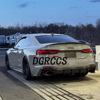 Audi RS5 B9.5 (2020–2024) Carbon Fiber Rear Diffuser – Coupe & Sportback