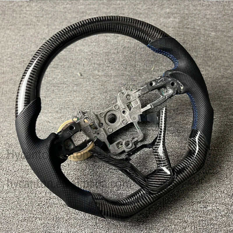 Honda Accord 10th Gen Carbon Fiber & Leather Steering Wheel