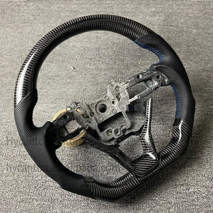 Honda Accord 10th Gen Carbon Fiber & Leather Steering Wheel