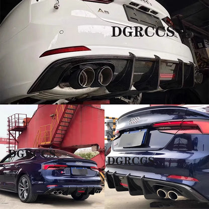 Audi A5 / S5 Sportback (2017–2019) Forged Carbon Rear Diffuser