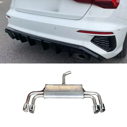 Sport Rear Diffuser Lip – Audi A3 Sedan (2021–2024)