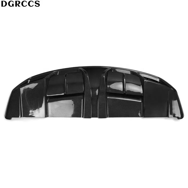 P Style Carbon Fiber Rear Diffuser – Mercedes-Benz CLA W117 (2013–2019)