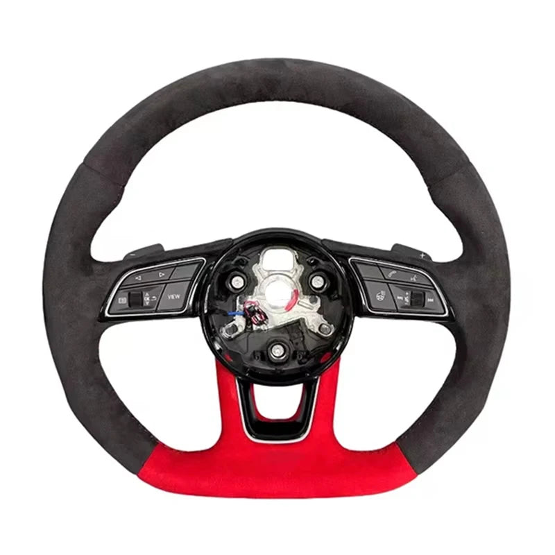 Audi A4 / A5 B9 Smooth Leather Sport Steering Wheel (With Buttons)