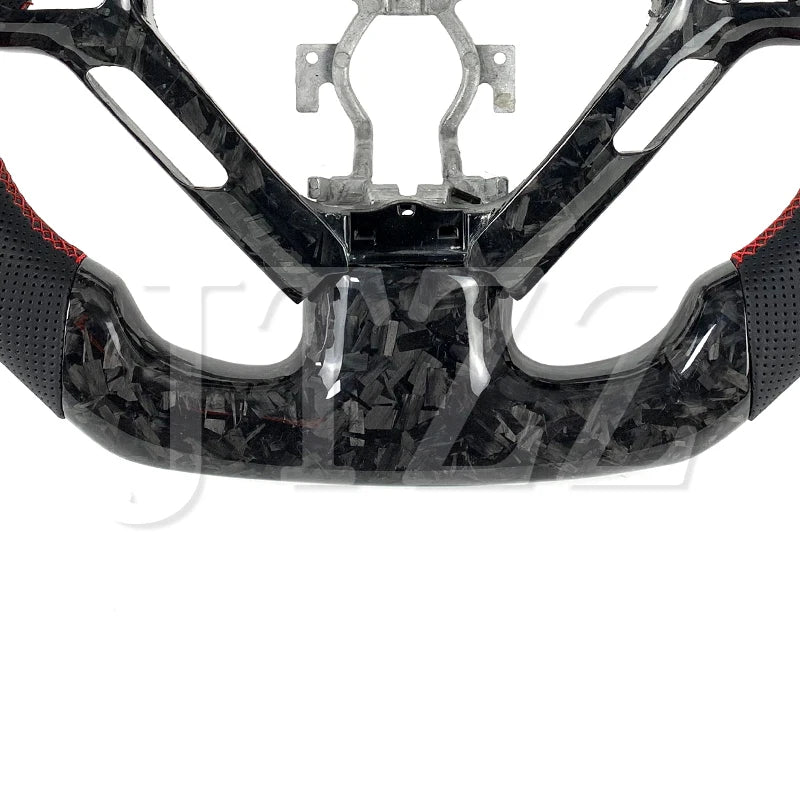 Infiniti G37 (2008–2017) Forged Carbon Fiber Steering Wheel – Perforated Leather
