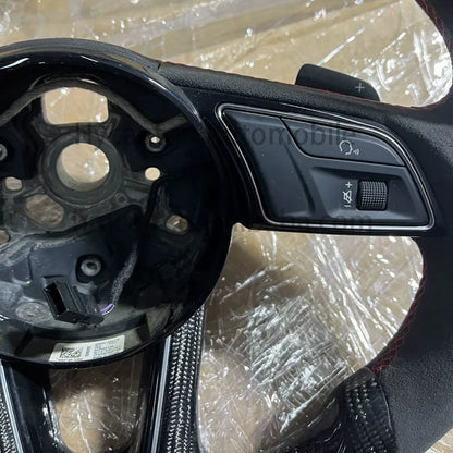 Audi A4 / A5 Alcantara Performance Steering Wheel – Flat Bottom Sport Upgrade
