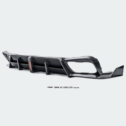 BMW X5 G05 LCI (2023+) Dry Carbon Fiber Rear Diffuser – CMST Style