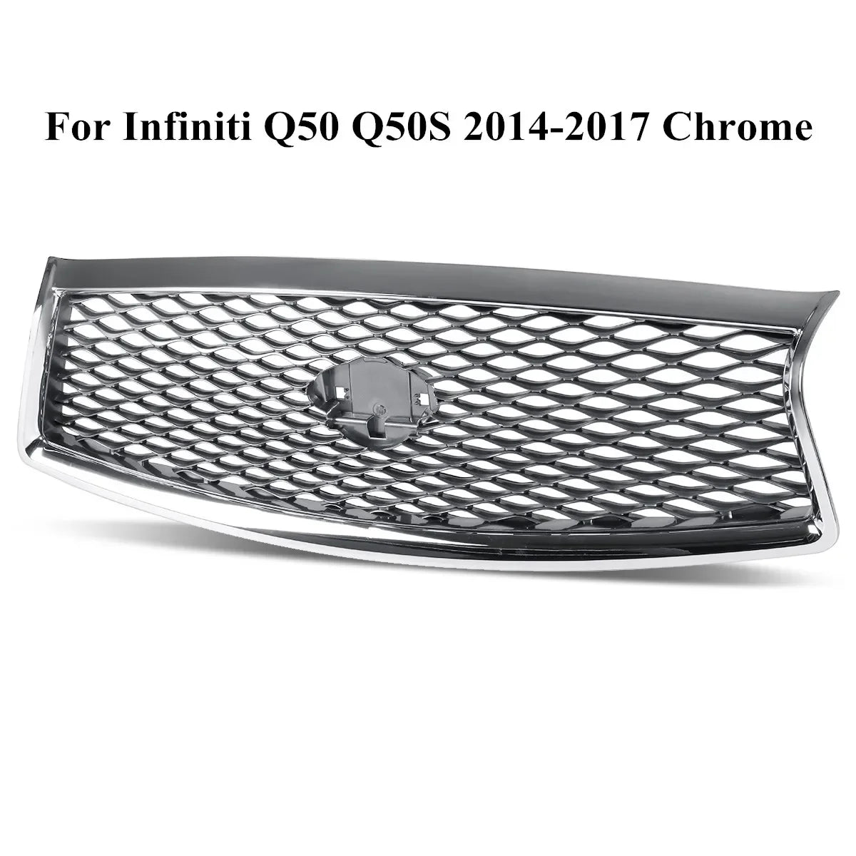 Front Center Mesh Grille for Infiniti Q50 / Q50S (2014–2022)