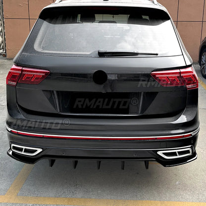 Rear Bumper Diffuser for VW Tiguan MK2 R (2021–2023)