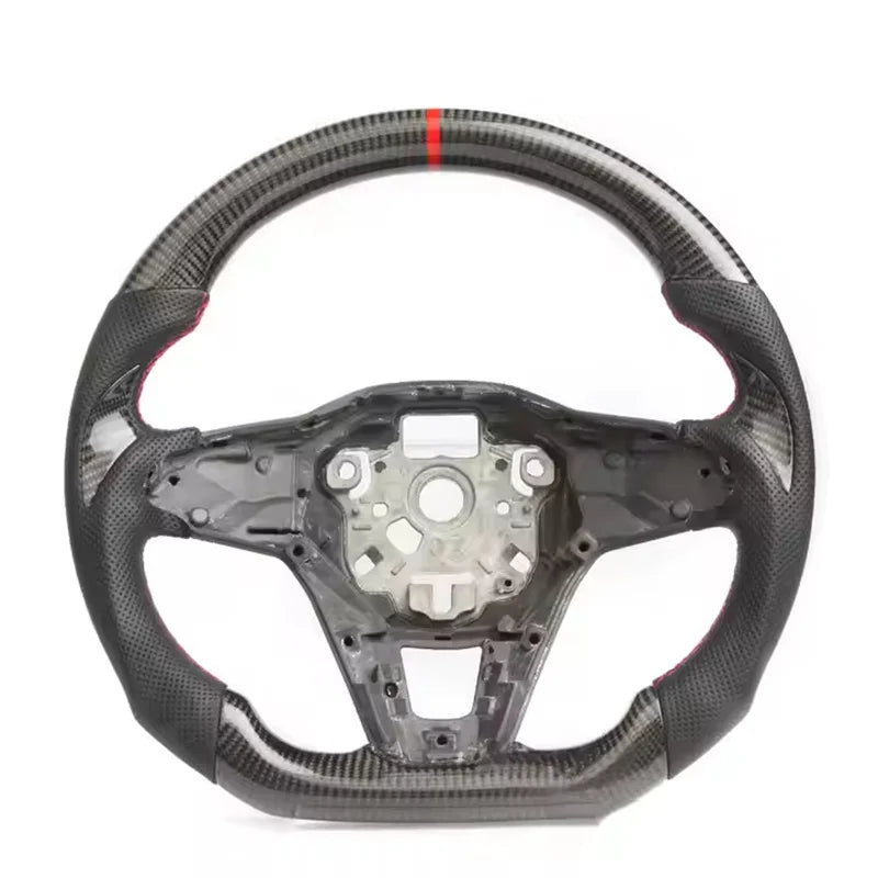 Volkswagen Tiguan / GTI (2022–2024) Suede & Carbon Fiber Steering Wheel