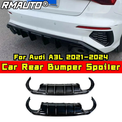 Sport Rear Diffuser Lip – Audi A3 Sedan (2021–2024)