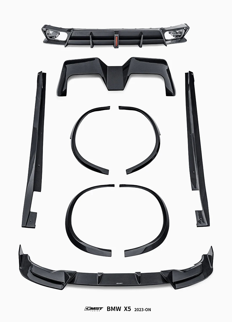 BMW X5 G05 LCI (2023+) Dry Carbon Fiber Rear Diffuser – CMST Style