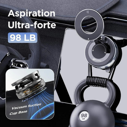Magnetic MagSafe Car Phone Holder – 360° Rotation