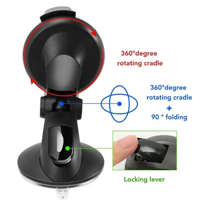 Universal Car Phone Holder – Windshield & Dashboard Mount