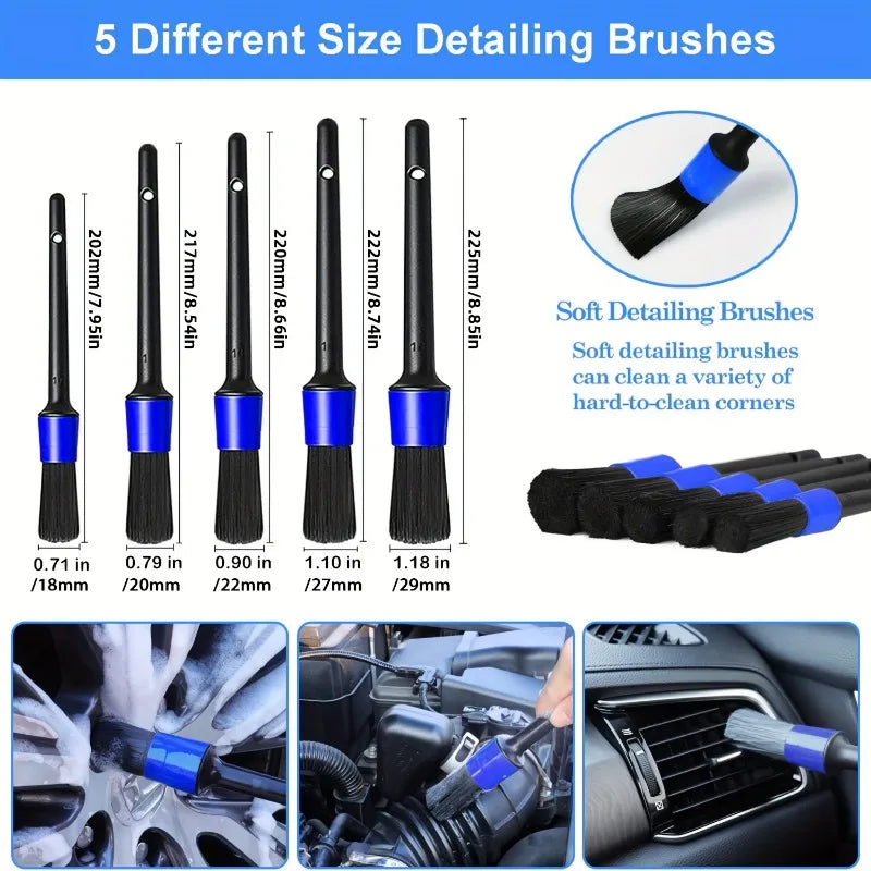 26pcs Car Detailing Brush