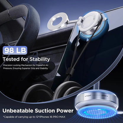 Magnetic MagSafe Car Phone Holder – 360° Rotation