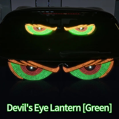 Dynamic Devil Eyes LED Car Light – Front & Rear Display
