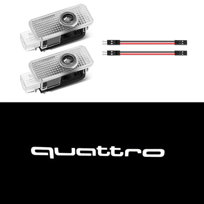 Car Door Welcome Lights AUDI Led Projector Lamps Decoration For Audi Sline A3 A1 A4 A6 B8 A5 B7 C7 A7 A8 B9 B6 C6 Q2 Q3 Q5 Q7 Q8 TT R