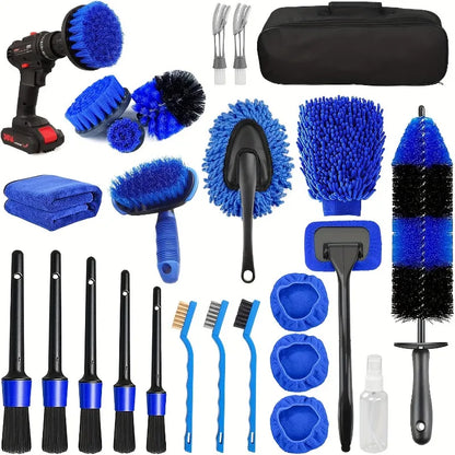 26pcs Car Detailing Brush