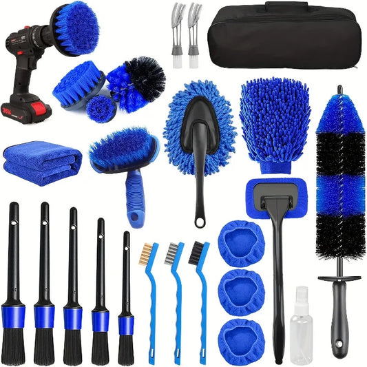 26pcs Car Detailing Brush