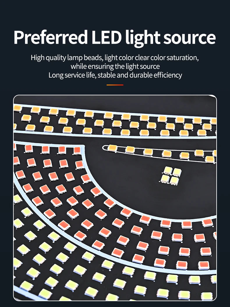 Dynamic Devil Eyes LED Car Light – Front & Rear Display