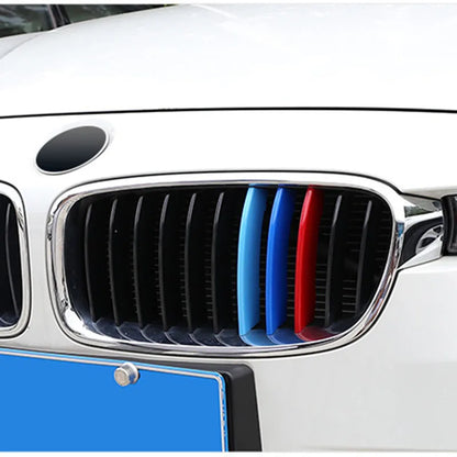 BMW M Style Grille Stripes (3-Piece Set) – E46 / E90 / F30 3 Series