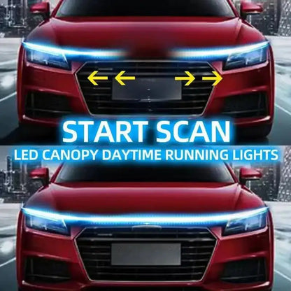 Dynamic LED Hood Light Strip – Universal Running Light