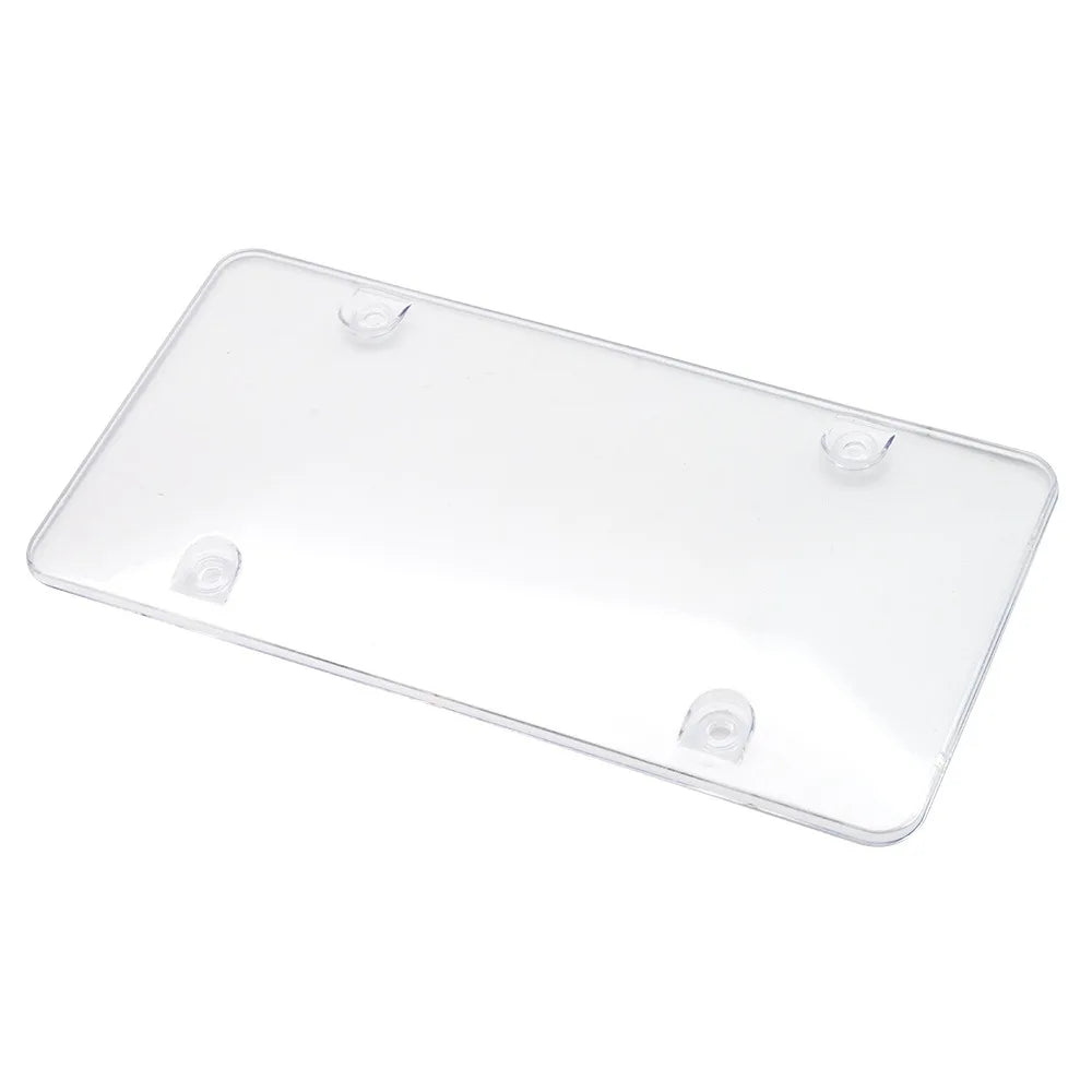 Tinted License Plate Cover – Protective Acrylic Frame
