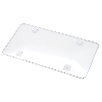 Tinted License Plate Cover – Protective Acrylic Frame