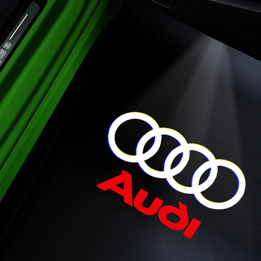 Car Door Welcome Lights AUDI Led Projector Lamps Decoration For Audi Sline A3 A1 A4 A6 B8 A5 B7 C7 A7 A8 B9 B6 C6 Q2 Q3 Q5 Q7 Q8 TT R