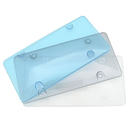 Tinted License Plate Cover – Protective Acrylic Frame