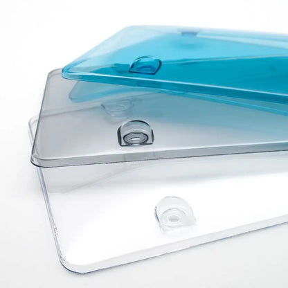 Tinted License Plate Cover – Protective Acrylic Frame