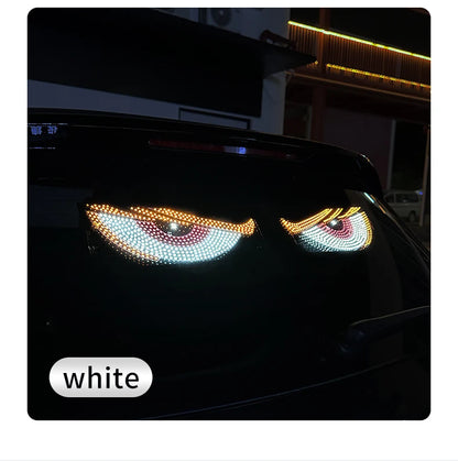 Dynamic Devil Eyes LED Car Light – Front & Rear Display