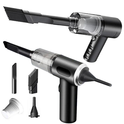 Portable Cordless Car Vacuum Cleaner – USB Rechargeable