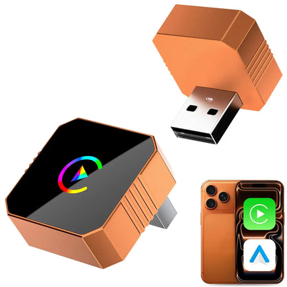 Wireless CarPlay & Android Auto Adapter – 2-in-1 Mini USB
