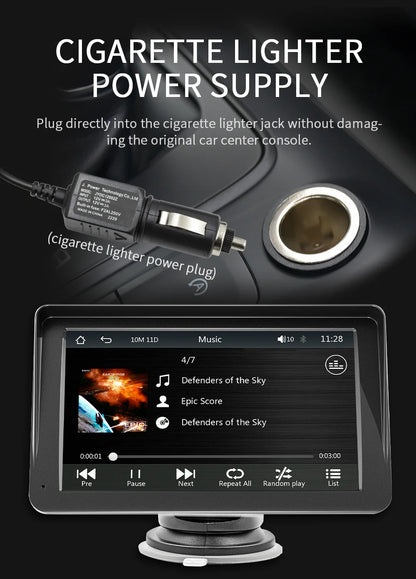 7-Inch Wireless CarPlay & Android Auto Multimedia Screen