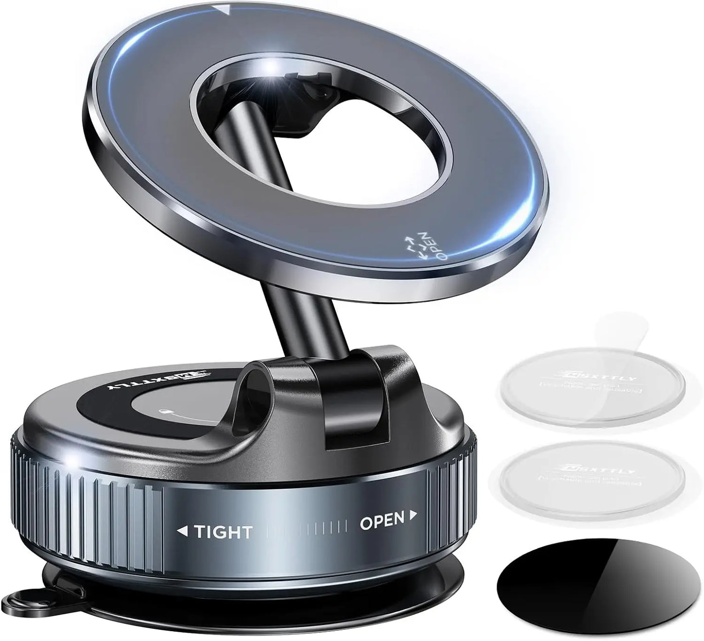 Magnetic MagSafe Car Phone Holder – 360° Rotation
