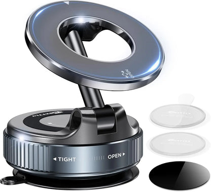 Magnetic MagSafe Car Phone Holder – 360° Rotation