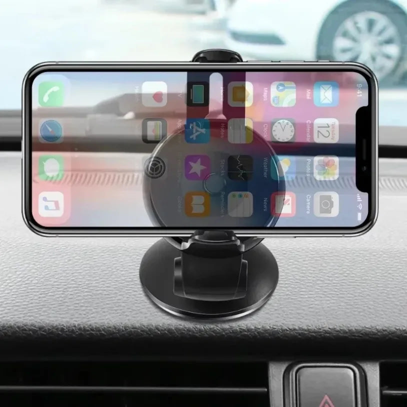 Universal Car Phone Holder – Windshield & Dashboard Mount