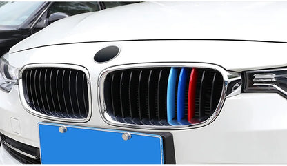 BMW M Style Grille Stripes (3-Piece Set) – E46 / E90 / F30 3 Series